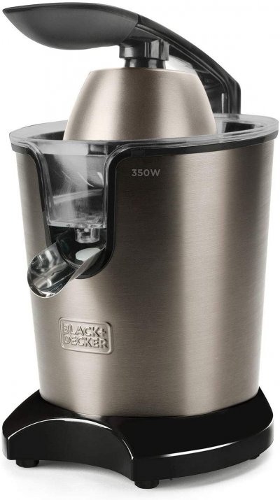 BLACK & DECKER BXCJ350E Electrique 650mL 350W Inox 