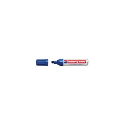 EDDING C/10 Rotulador  500 Azul Marcador Punta Biselada - [Livre en VO]
