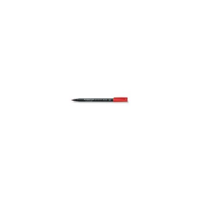 STAEDTLER C/10 Rotulador Lumocolor 317 Rojo Punta M Permanente - [Livre en VO]