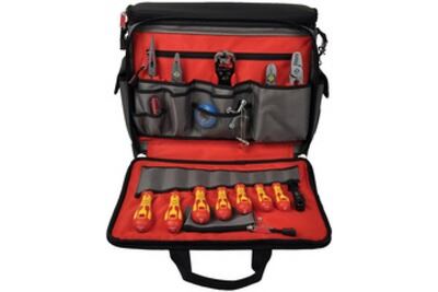 C.K MAGMA C. K c. K sac &agrave; outils magma ""plus"" pour techniciens, non &eacute;quip&eacute; noir