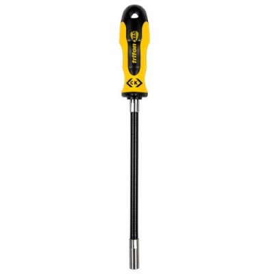C.K  T4760 Tournevis porte-embout flexible Multicolore 6 mm x 200 mm