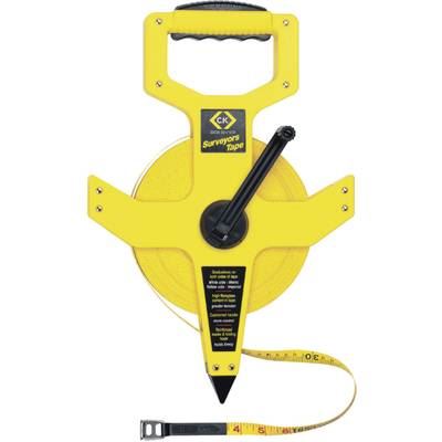 C.K  Tools T3565 165 50m Acrylonitrile-Butadi&egrave;ne-Styr&egrave;ne (ABS) Noir, Jaune m&egrave;tre &agrave; ruban