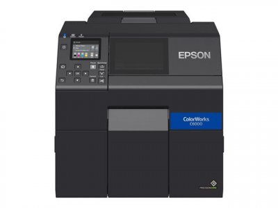 EPSON C6000AE 4IN Wide AUTOCUTTER Colour Label Printer