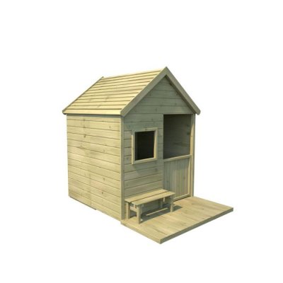 SOULET Cabane en bois pour enfant  HEIDI -  (L) 1,23 x (l) 1,69 x (h) 1,58 m