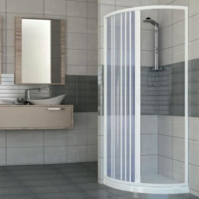 FLUXY Cabine de douche 1 porte 'kama' cm 80x80 - h 185