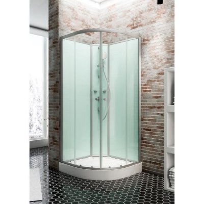 SCHULTE Cabine de douche int&eacute;grale arrondie Ibiza  90 x 90 cm