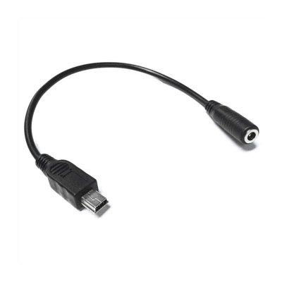  C&acirc;ble Adaptateur Microphone jack 3,5 mm pour GoPro Hero 3/3+/4 - Connexion Audio de Haute Qualit&eacute; -