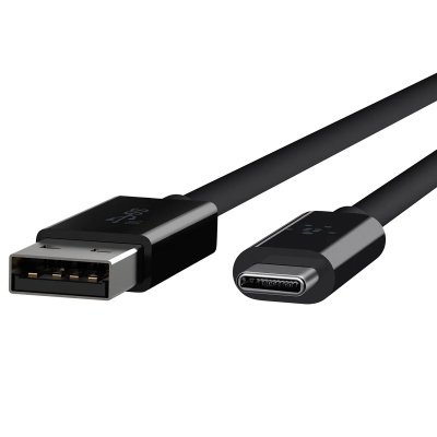 BELKIN C&acirc;ble  Noir USB-C vers USB 3.1 0,9m 