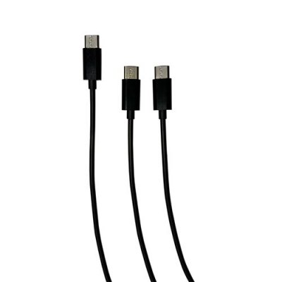 STEELPLAY C&acirc;ble double  Dual Play et Charge pour Playstation 5 Noir 