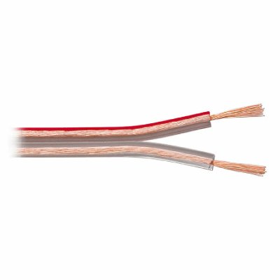 GOOBAY C&acirc;ble Haut-Parleur 0.75 mm&sup2; en cuivre OFC - rouleau de 25 m&egrave;tres