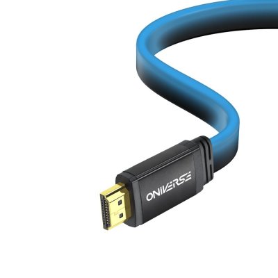 ONIVERSE Cable Hdmi 8k - 2 Metres Bleu - 