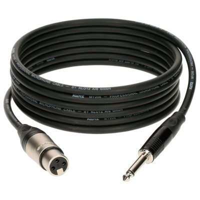 KLOTZ Cable Micro 5 M XLR Femelle - Jack 2P 