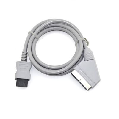  C&acirc;ble p&eacute;ritel AV RGB Scart pour Nintendo Wii Wii U - 1,80 m&egrave;tre