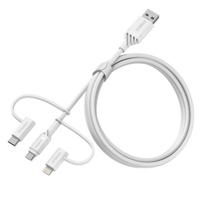 OTTERBOX C&acirc;ble Usb 3 En 1 - 78-52686 - Blanc  - Le C&acirc;ble Usb