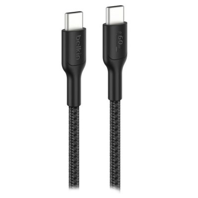 BELKIN C&acirc;ble USB-C vers USB-C  Gaming -  - Nintendo Switch 2 - 60 W - Noir