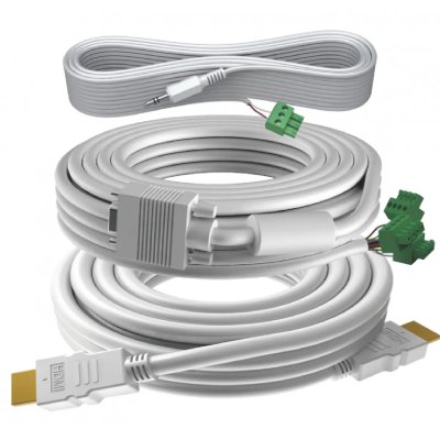 VISION Cable_vid&eacute;o Techconnect 3 - C&acirc;blage vid&eacute;o / audio - 10 m - blanc