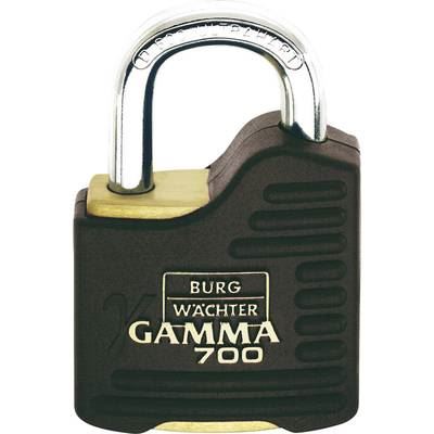 BURG WACHTER Cadenas cadenas &agrave; cylindre profil&eacute; Burg W&auml;chter Gamma 700 55 SB laiton, noir