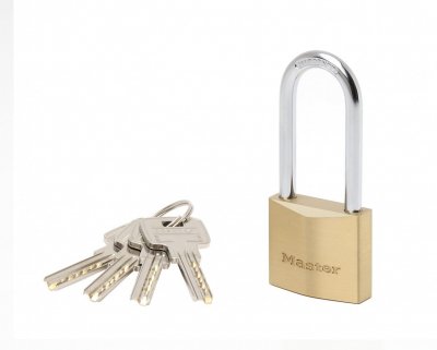 MASTER LOCK Cadenas laiton - 40 mm - anse acier 51 mm - 