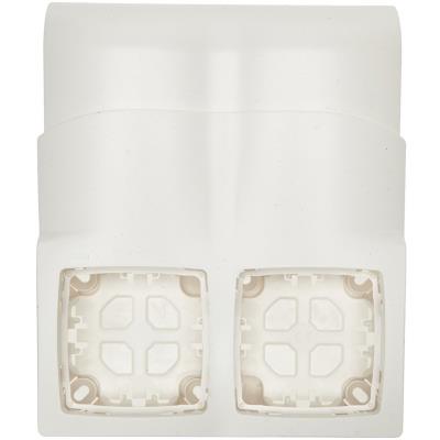 LEGRAND Cadre 2 postes appareillage saillie pour plinthe 80 x 20 mm 