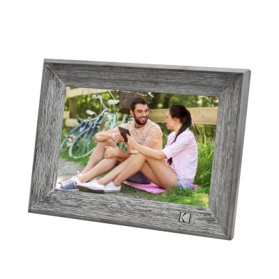 KODAK Cadre photo numerique 10 pouces Wi-Fi  RCF1013 - Gris