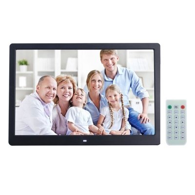 YONIS Cadre photo num&eacute;rique 15' led hd lecteur multimedia port usb mmc vid&eacute;o