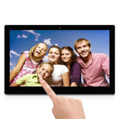 YONIS Cadre Photo Num&eacute;rique Android Album Photo 18 Pouces Tactile HD 720P USB Micro Sd + SD 4Go