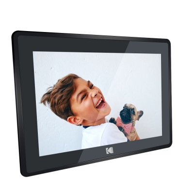 KODAK Cadre photo num&eacute;rique  RCF-106H Wifi - M&eacute;moire interne 16Go Noir