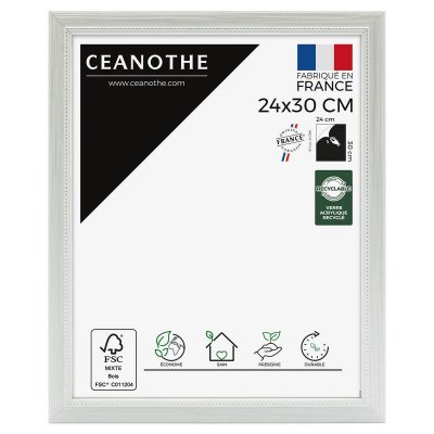BRIO Cadre photo Perle gris clair 24x30 cm  34111