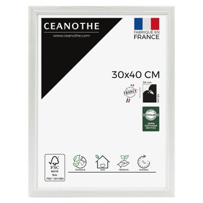 BRIO Cadre photo Perle gris clair 30x40 cm  34112