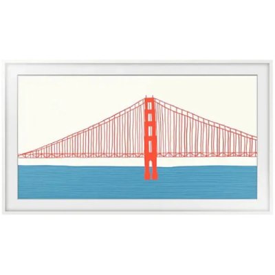 SAMSUNG Cadre The Frame  Cadre The Frame 85'' 2021 Blanc