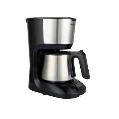 BRANDT Cafetiere 10 tasses 1,25L 750W anti goutte verseuse inox incassable 1210510 - 