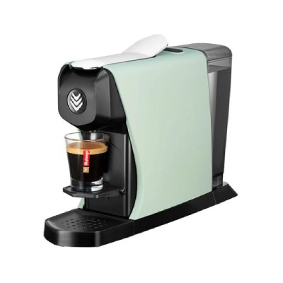 MALONGO Cafeti&egrave;re &agrave; dosette ou capsule  MACHINE EOH VERT TILLEUL