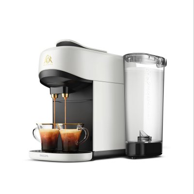 PHILIPS Cafeti&egrave;re &agrave; dosette  L'Or Barista LM9512 Absolu gris