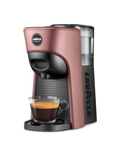 LAVAZZA Cafeti&egrave;re &agrave; dosette Tiny Eco rose 