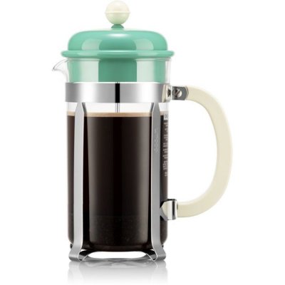 BODUM Cafeti&egrave;re &agrave; piston  8 tasses 1 L verre borosilicate vert - Neuf