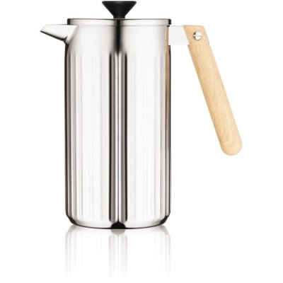 BODUM Cafeti&egrave;re &agrave; piston double paroi Douro inox 8 tasses 1L Gris 