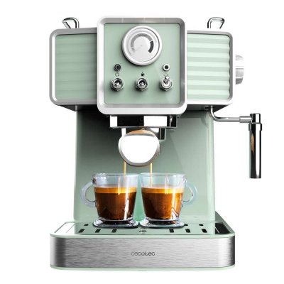 CECOTEC Cafeti&egrave;re express power espresso 20 tradizionale light green