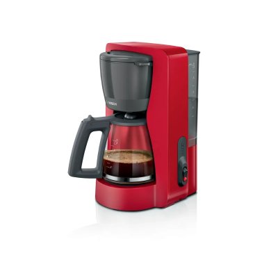 BOSCH Cafeti&egrave;re filtre 15 tasses 1200w rouge/noir - TKA2M114 - 