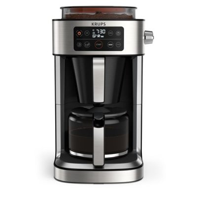 KRUPS Cafeti&egrave;re filtre  KM760D10 Aroma Partner 1000 W Noir et Argent
