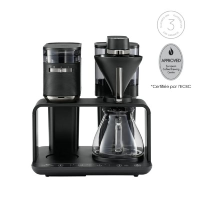 MELITTA Cafeti&egrave;re filtre  EPOS Argent cafetiere-broyeur Gris 