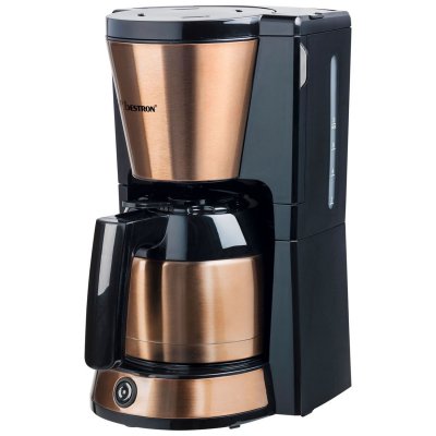 SUPER MERCHANT Cafeti&egrave;re isoth&egrave;rme 8 tasses 900w cuivre Bestron acm1000co - cuivre