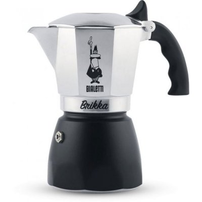 BIALETTI Cafeti&egrave;re italienne  noir aluminium thermoplastique 4 tasses