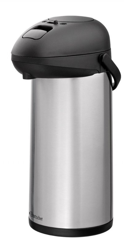 BARTSCHER Cafeti&egrave;re Thermos Professionnel &agrave; Pompe en Inox 5 L - 