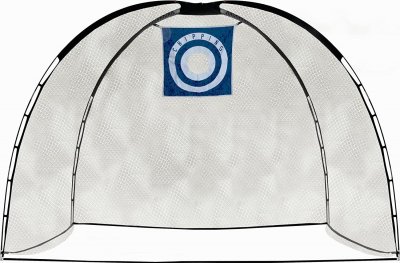LONGRIDGE Cage de practice avec cible et filet de r&eacute;cup&eacute;ration pour balles de golf