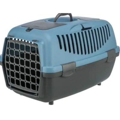 TRIXIE Cage de transport Capri pour chien et chat - Medium Bleu