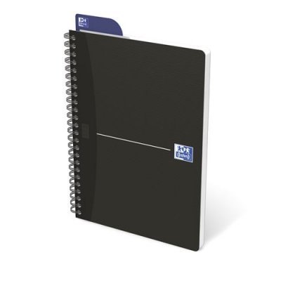 OXFORD Cahier &agrave; spirale de 180 pages A5  Office Mod&egrave;le al&eacute;atoire