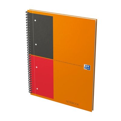 OXFORD Cahier notebook reliure int&eacute;grale 001 230x297 ligne perforee