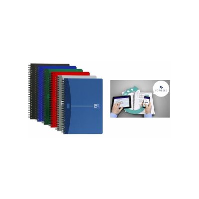 OXFORD Cahier  Office Integrale 148x210 100p 90g Q5/5 Assorti