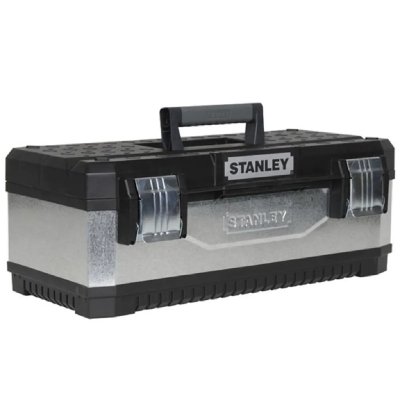 STANLEY Caisse &agrave; outils vide m&eacute;tal et plastique cadenassable  59 cm