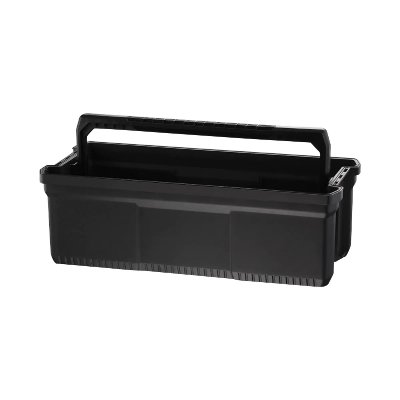 STANLEY Caisse &agrave; outils vide plastique  63 cm avec marchepied int&eacute;gr&eacute;
